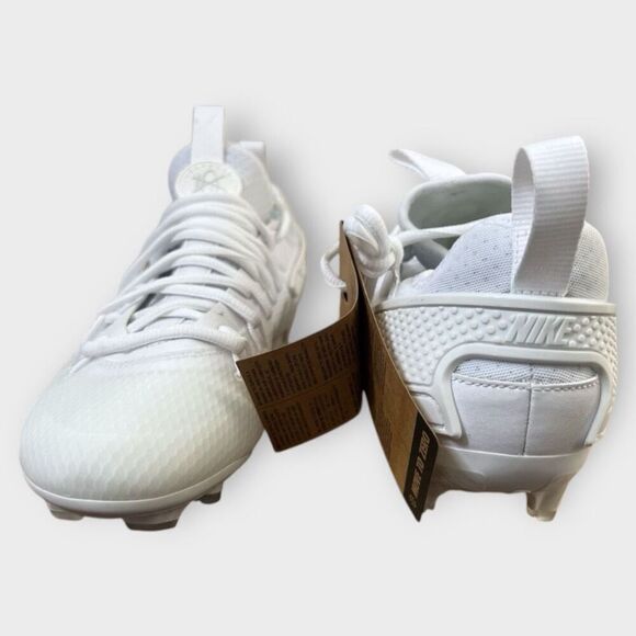 Nike Huarache 9 Elite Low LAX SE Lacrosse Shoes White FD0089-100 Mens size 10 - Picture 6 of 9